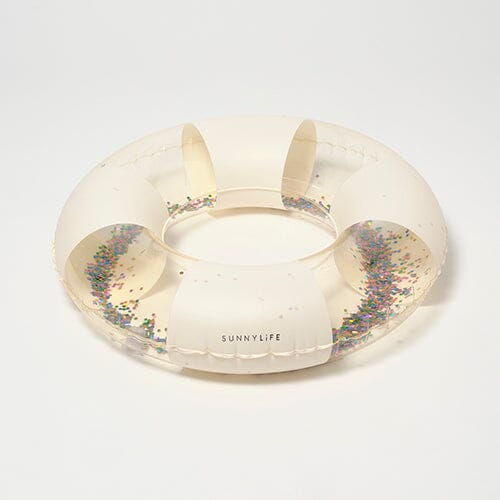 Sunnylife Tube Pool Ring Cotton Candy Stripe 