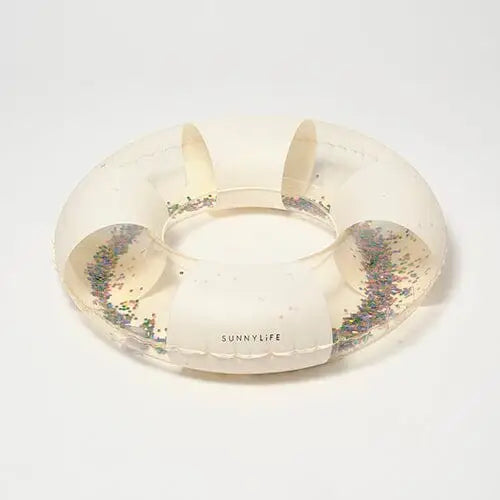 Sunnylife Tube Pool Ring Cotton Candy Stripe 