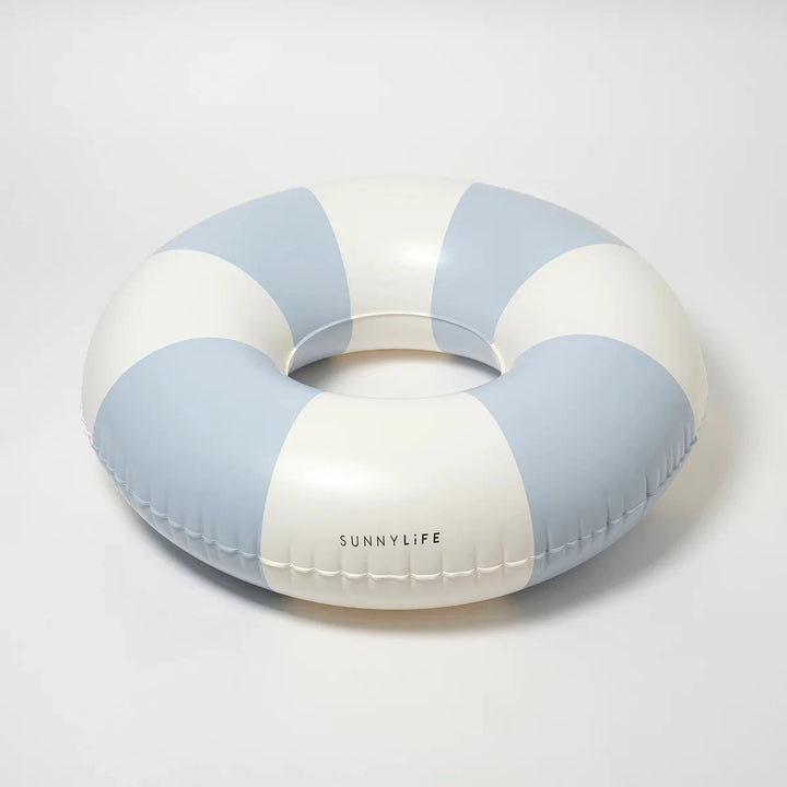 Sunnylife Tube Pool Ring Lazy Days Duck Egg Blue 