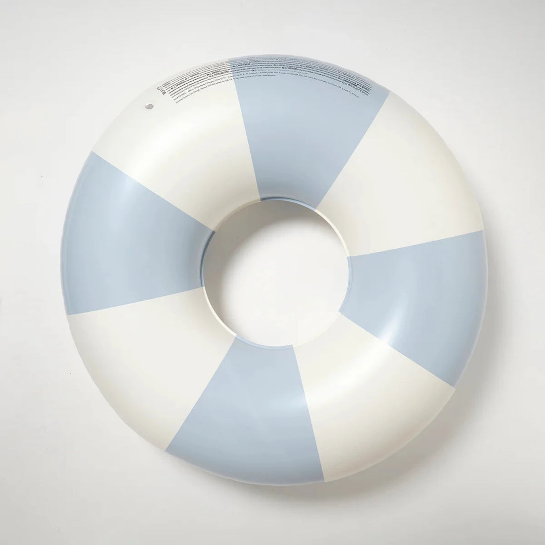Sunnylife Tube Pool Ring Lazy Days Duck Egg Blue 