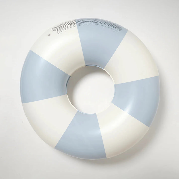 Sunnylife Tube Pool Ring Lazy Days Duck Egg Blue 
