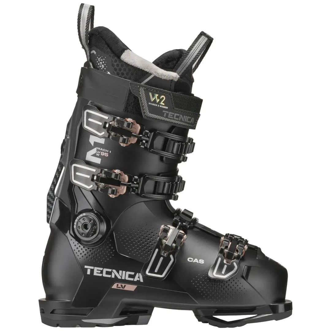 Tecnica Mach1 LV 95W TD Ski Boots 2025 - Black / 25.5