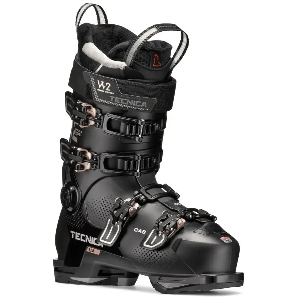 Tecnica Mach1 LV 95W TD Ski Boots 2025 - Black / 25.5