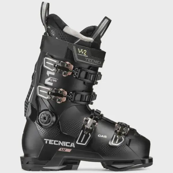 Tecnica Mach1 LV 95W TD2 Womens Ski Boots 2026 - Black / 23.5