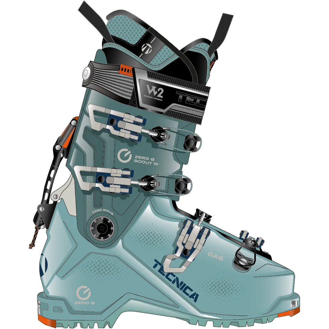 Tecnica Zero G Tour Scout W Ski Boots 2026 - 24.5
