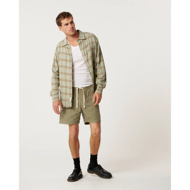 The Critical Slide Society All Day Canvas Shorts Fatigue 30 