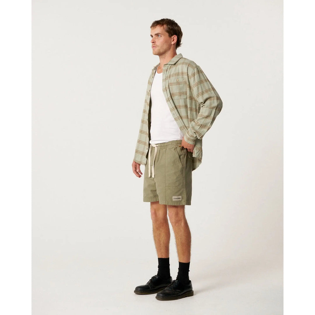 The Critical Slide Society All Day Canvas Shorts 