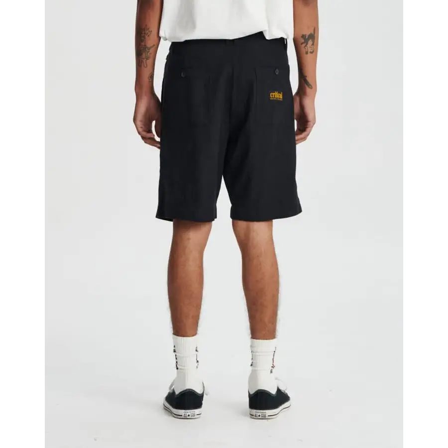 The Critical Slide Society Harro Linen Shorts 