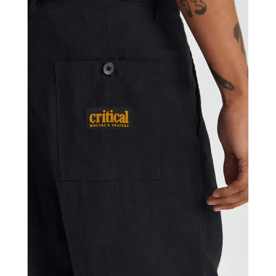 The Critical Slide Society Harro Linen Shorts 