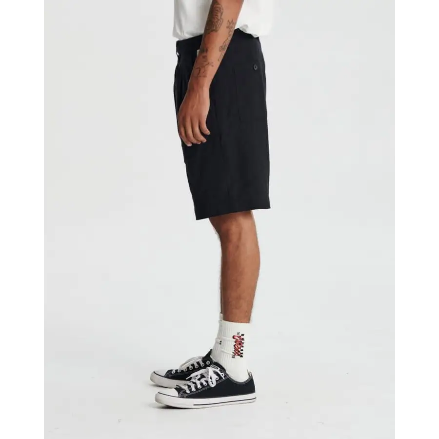 The Critical Slide Society Harro Linen Shorts 