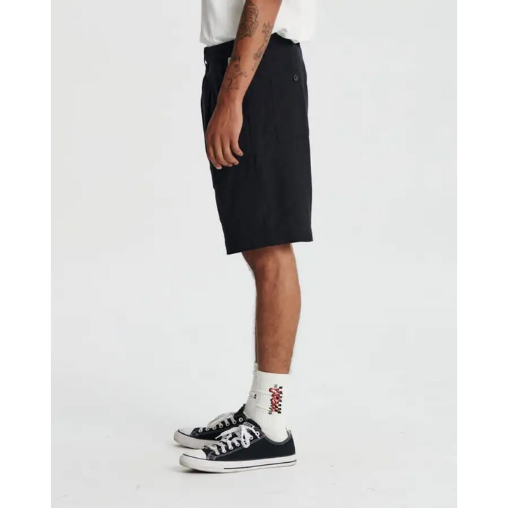 The Critical Slide Society Harro Linen Shorts 