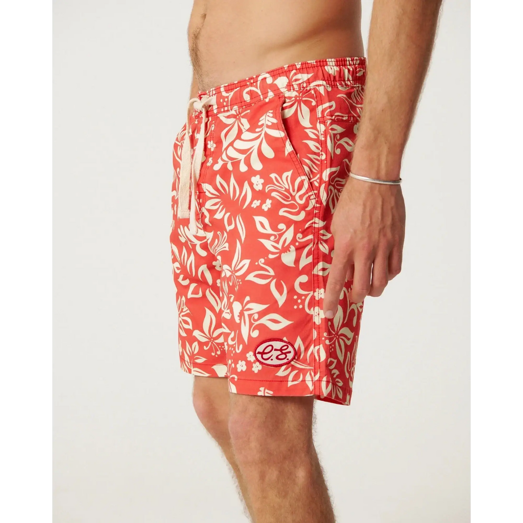 The Critical Slide Society Helloha 17" Trunk Boardshorts 