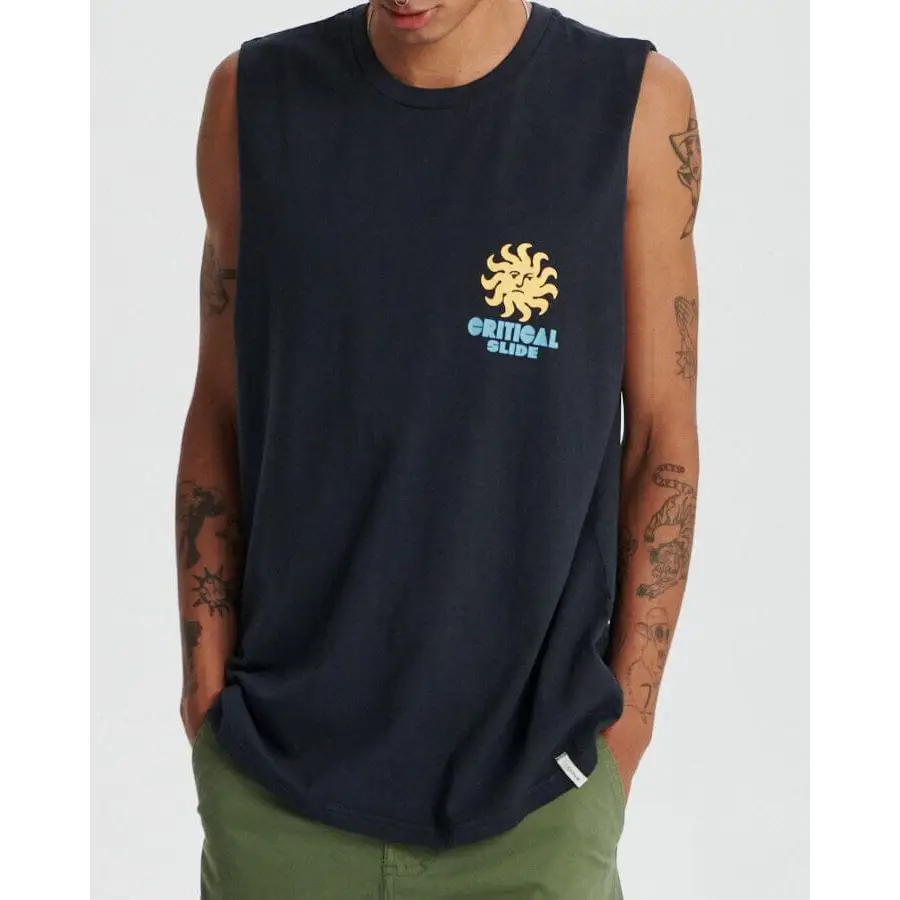 The Critical Slide Society Morning Muscle Tank 