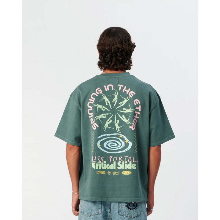 The Critical Slide Society Portals Jumbo T-Shirt Ocean S 