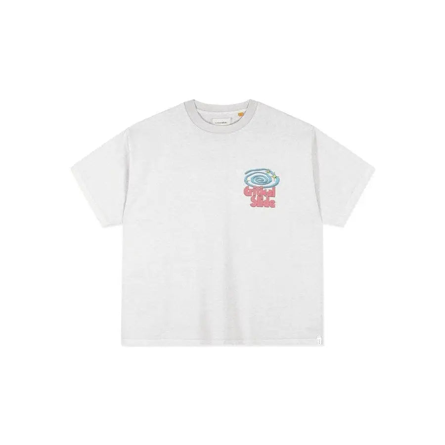 The Critical Slide Society Portals Jumbo T-Shirt Vintage White S 
