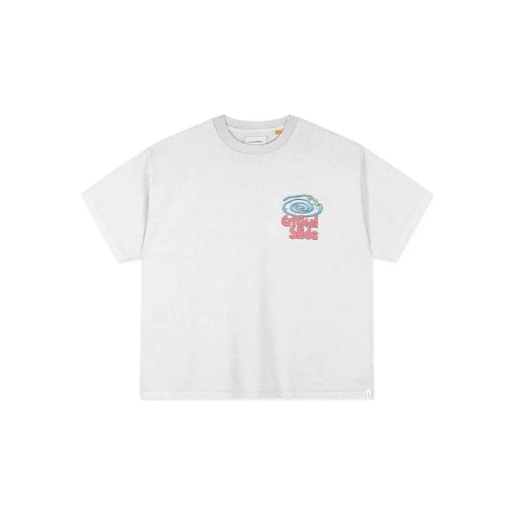 The Critical Slide Society Portals Jumbo T-Shirt Vintage White S 