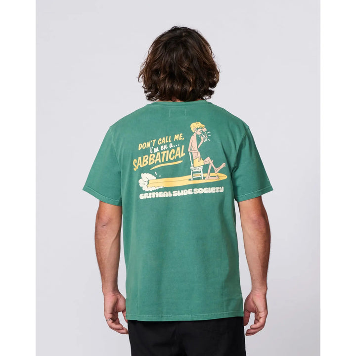 The Critical Slide Society Sabbatical T-Shirt - Bottle Green / S