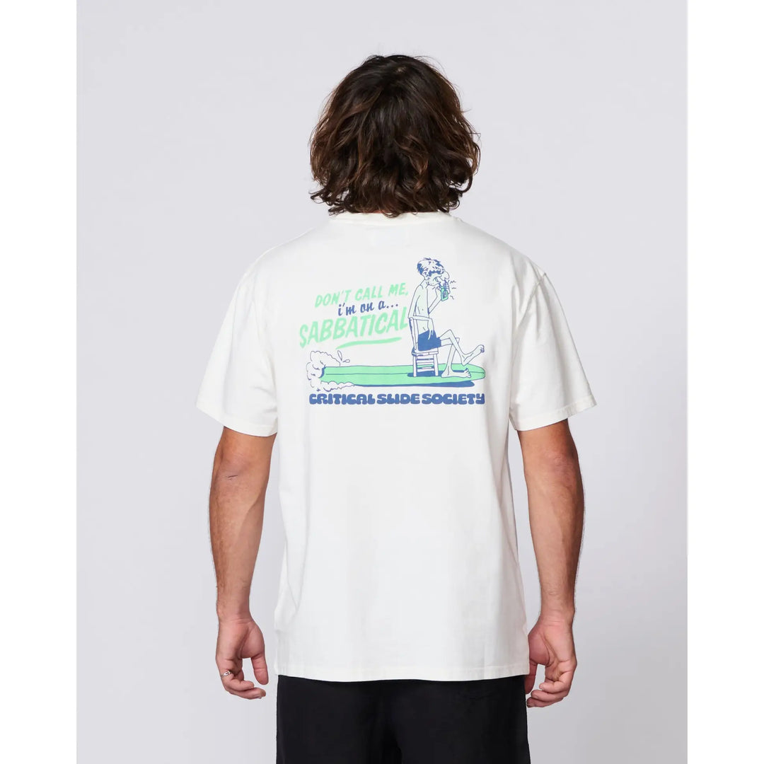 The Critical Slide Society Sabbatical T-Shirt - Vintage White / S