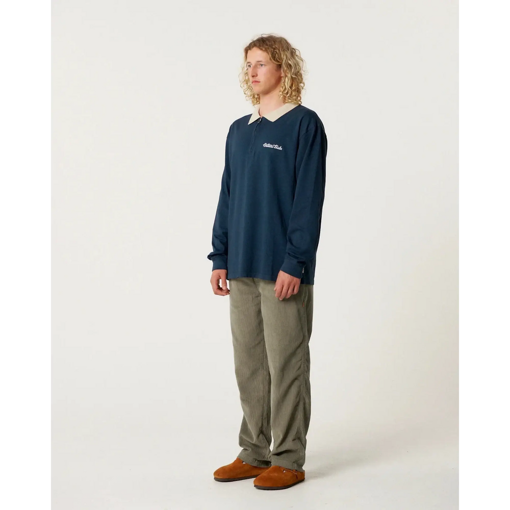 The Critical Slide Society Sun Cured Rugby 1/4 Zip 