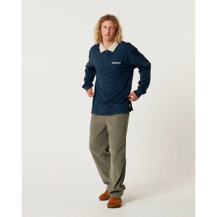 The Critical Slide Society Sun Cured Rugby 1/4 Zip 