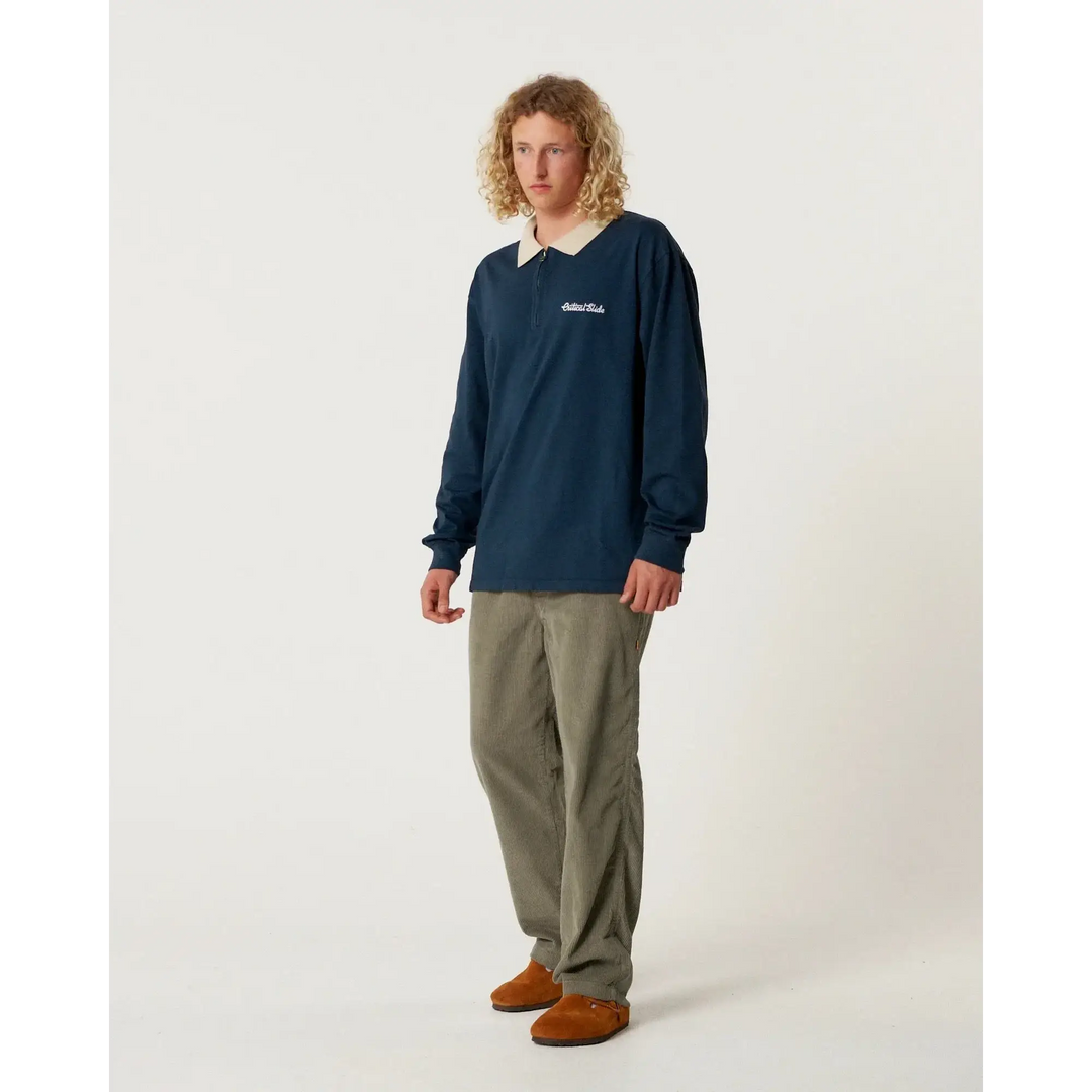 The Critical Slide Society Sun Cured Rugby 1/4 Zip 