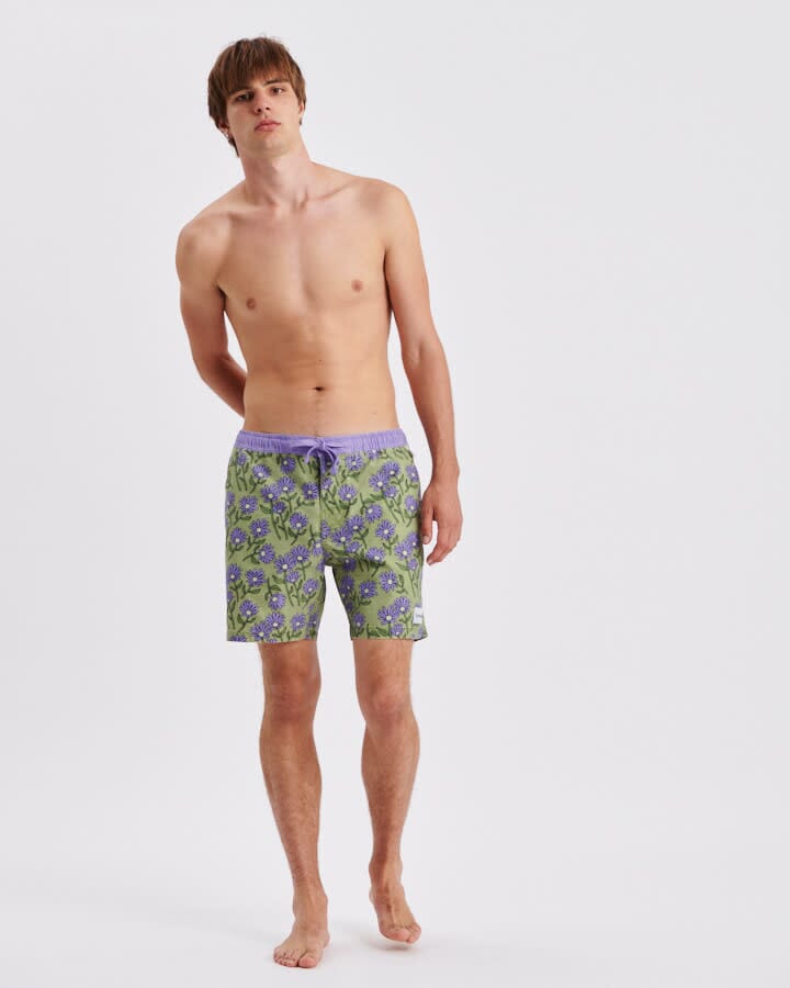 The Critical Slide Society Twist 16" Trunk Boardshorts 