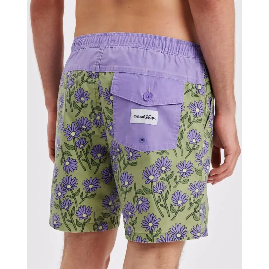 The Critical Slide Society Twist 16" Trunk Boardshorts 