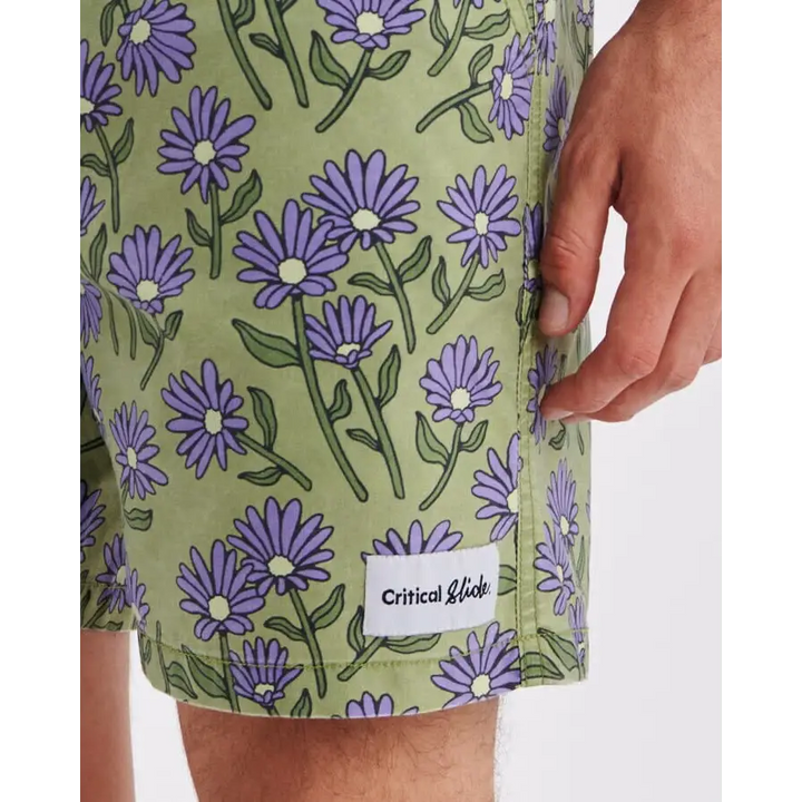 The Critical Slide Society Twist 16" Trunk Boardshorts 