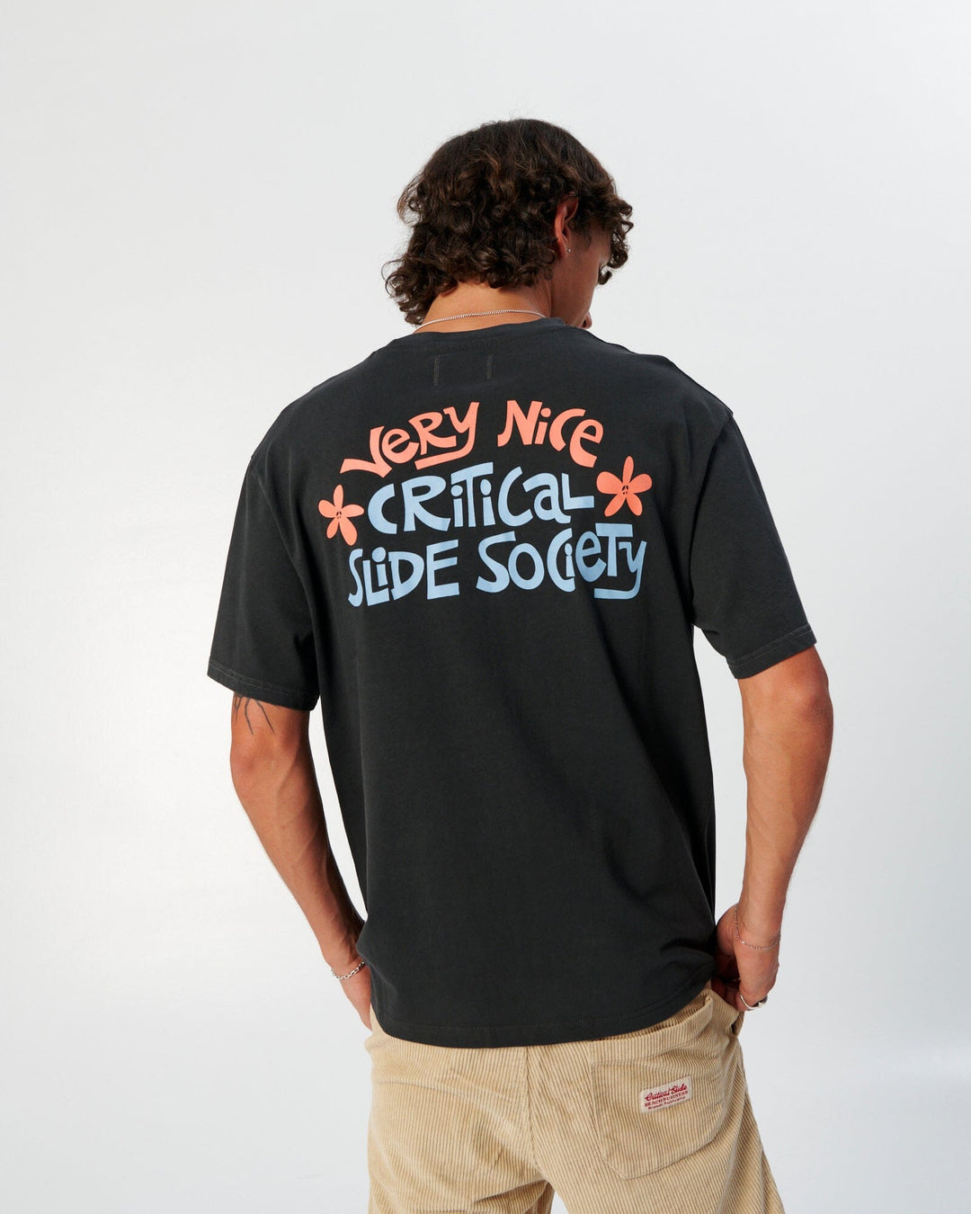 The Critical Slide Society Very Nice T-Shirt Vintage Black S 