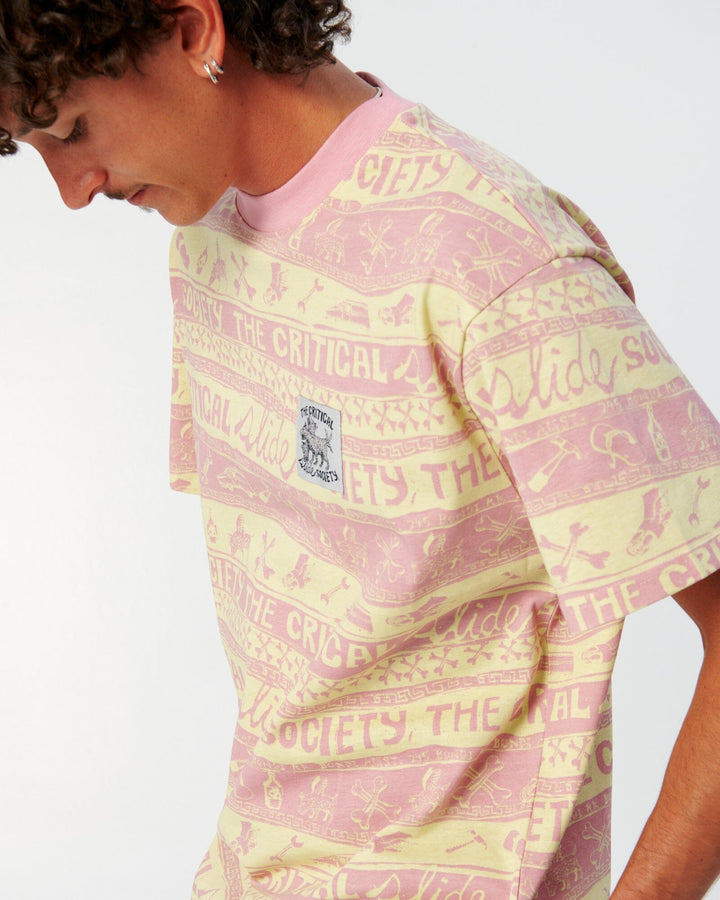 The Critical Slide Society Wedd Stripe T-Shirt 