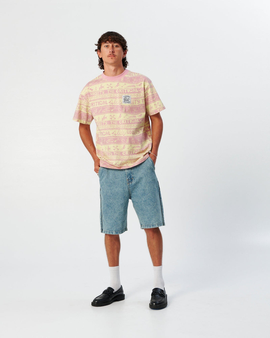 The Critical Slide Society Wedd Stripe T-Shirt 