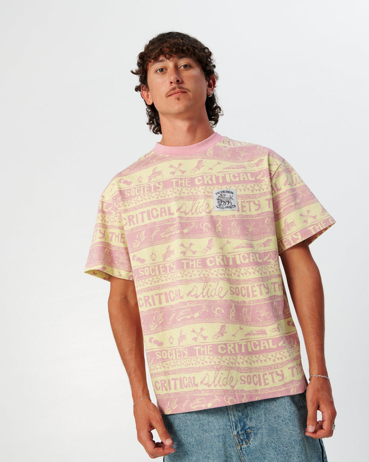 The Critical Slide Society Wedd Stripe T-Shirt 