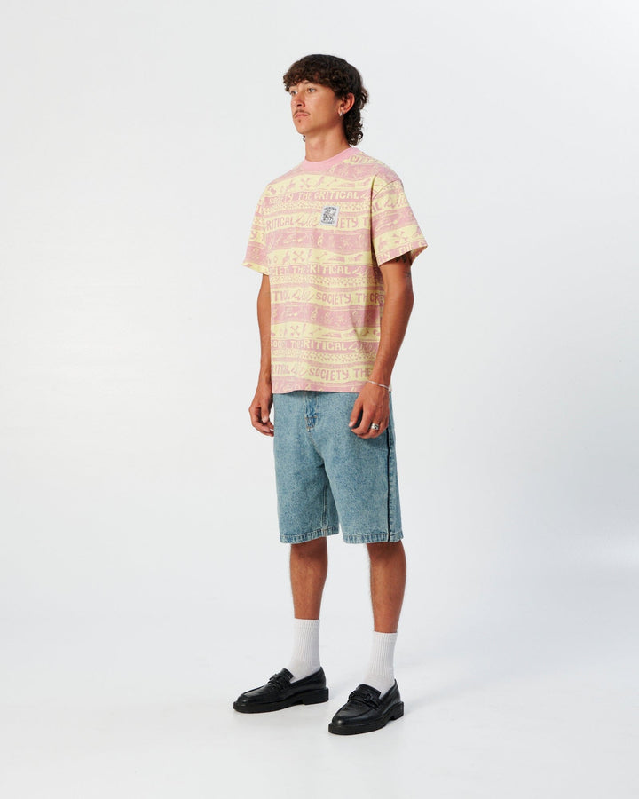 The Critical Slide Society Wedd Stripe T-Shirt 