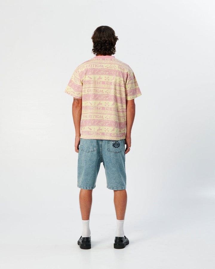 The Critical Slide Society Wedd Stripe T-Shirt 