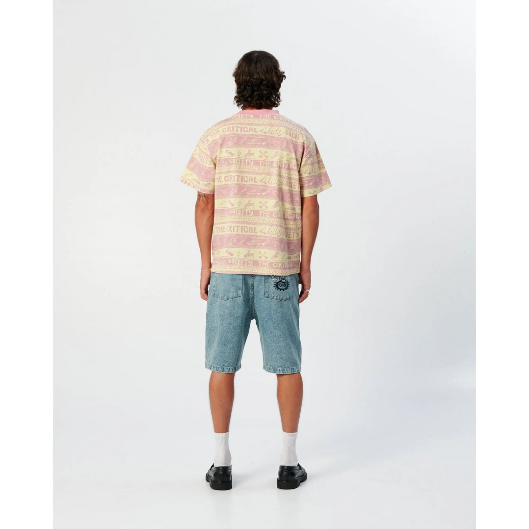 The Critical Slide Society Wedd Stripe T-Shirt 