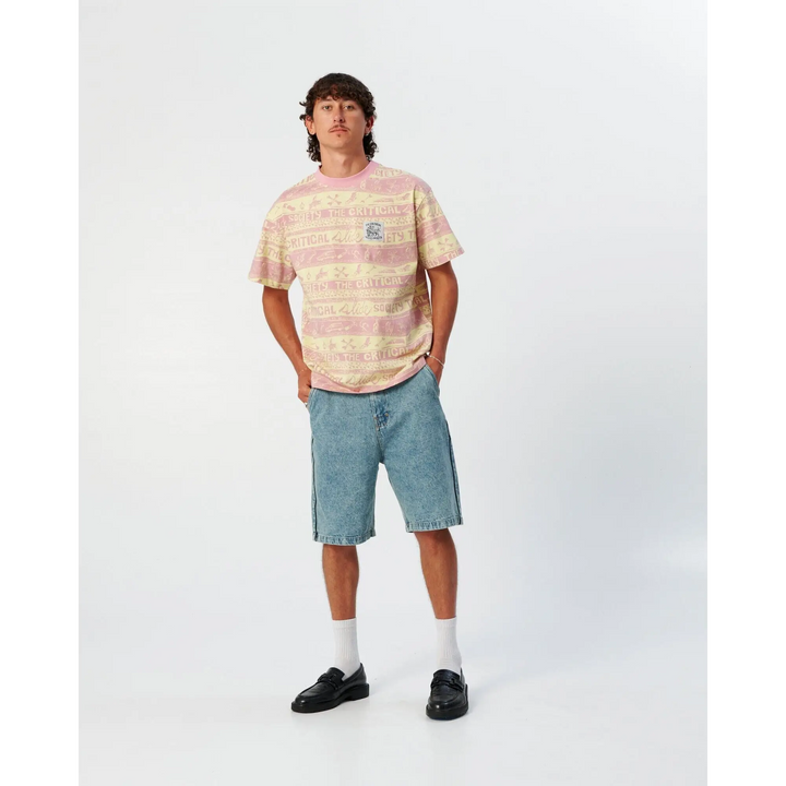The Critical Slide Society Wedd Stripe T-Shirt 