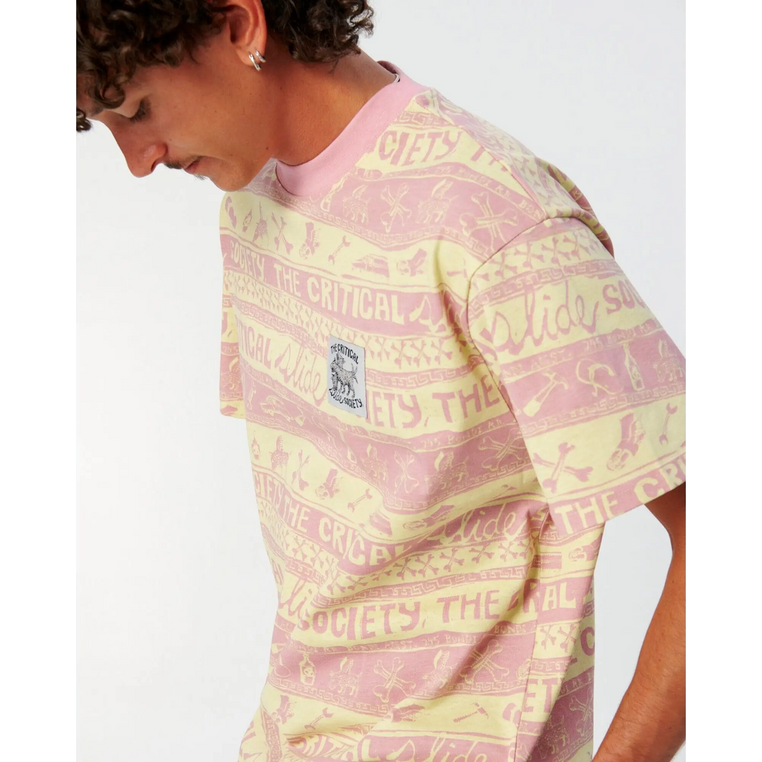 The Critical Slide Society Wedd Stripe T-Shirt 