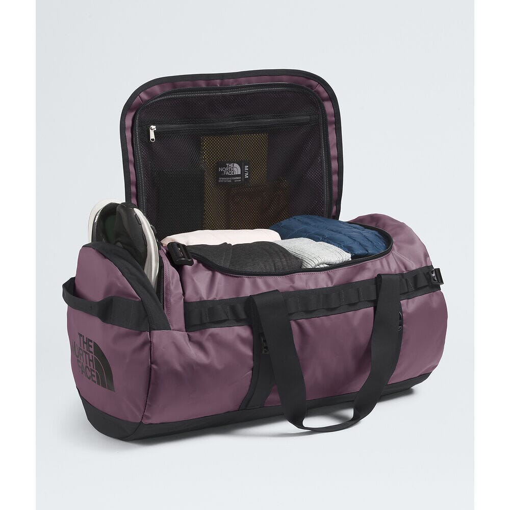 The North Face Base Camp Medium Duffel Bag Midnight Mauve / TNF Black 