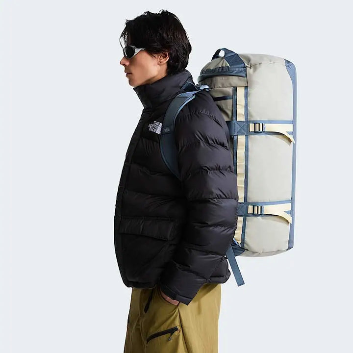 The North Face Base Camp Medium Duffel Bag - Stone Slab / Granite Grey / Desert Stone