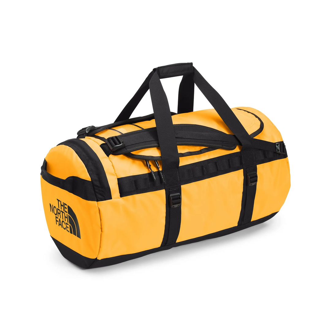 The North Face Base Camp Medium Duffel Bag Summit Gold / TNF Black 