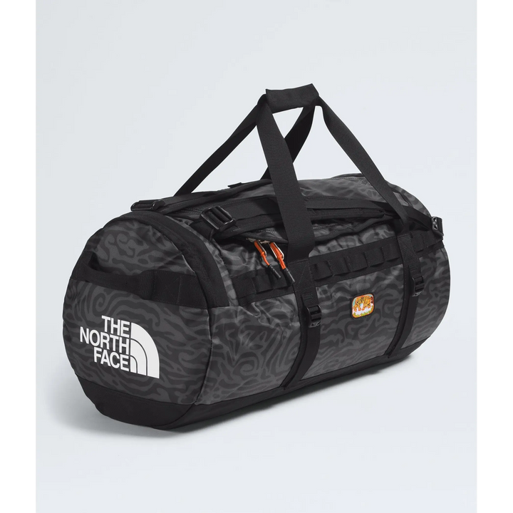 The North Face Base Camp Medium Duffel Bag TNF Black / TNF Tiger Stripe Print 