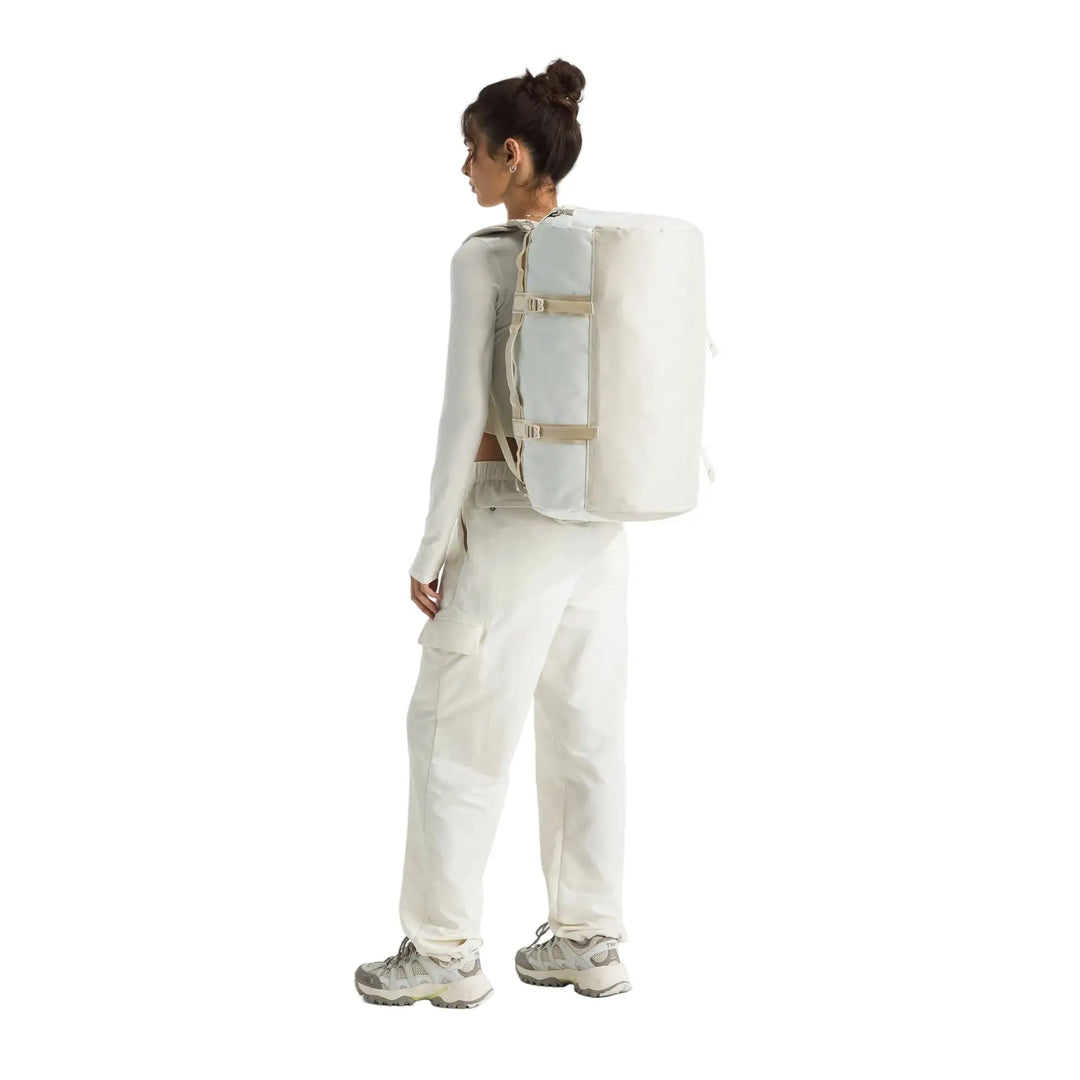 The North Face Base Camp Small Duffel Bag - White Ash / Calac