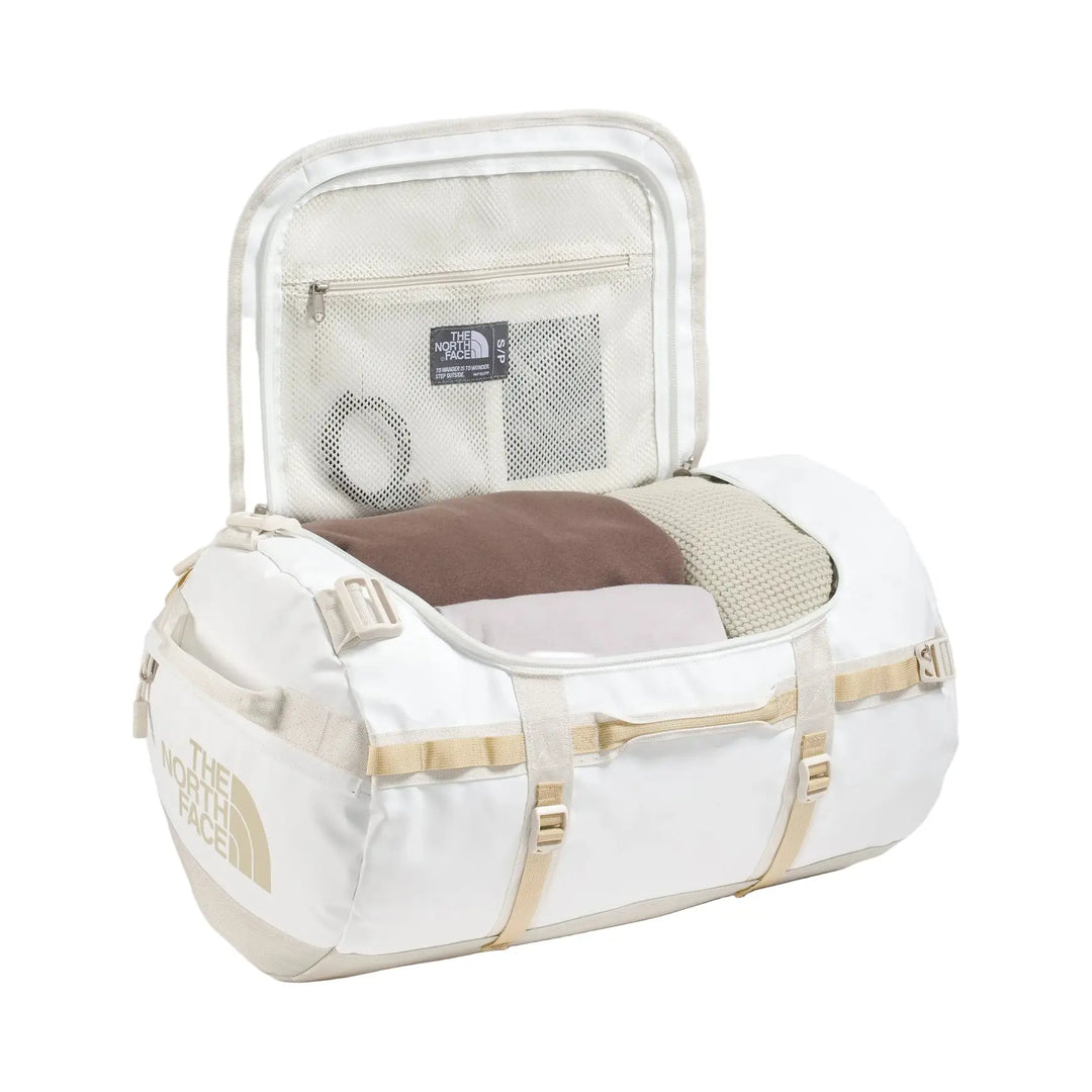 The North Face Base Camp Small Duffel Bag - White Ash / Calac