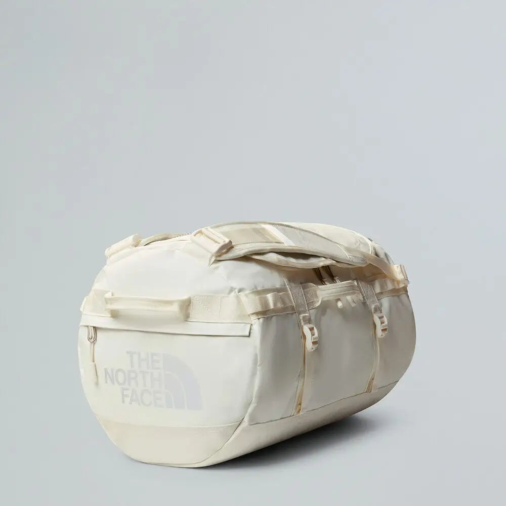 The North Face Base Camp Small Duffel Bag White Dune / TNF White 