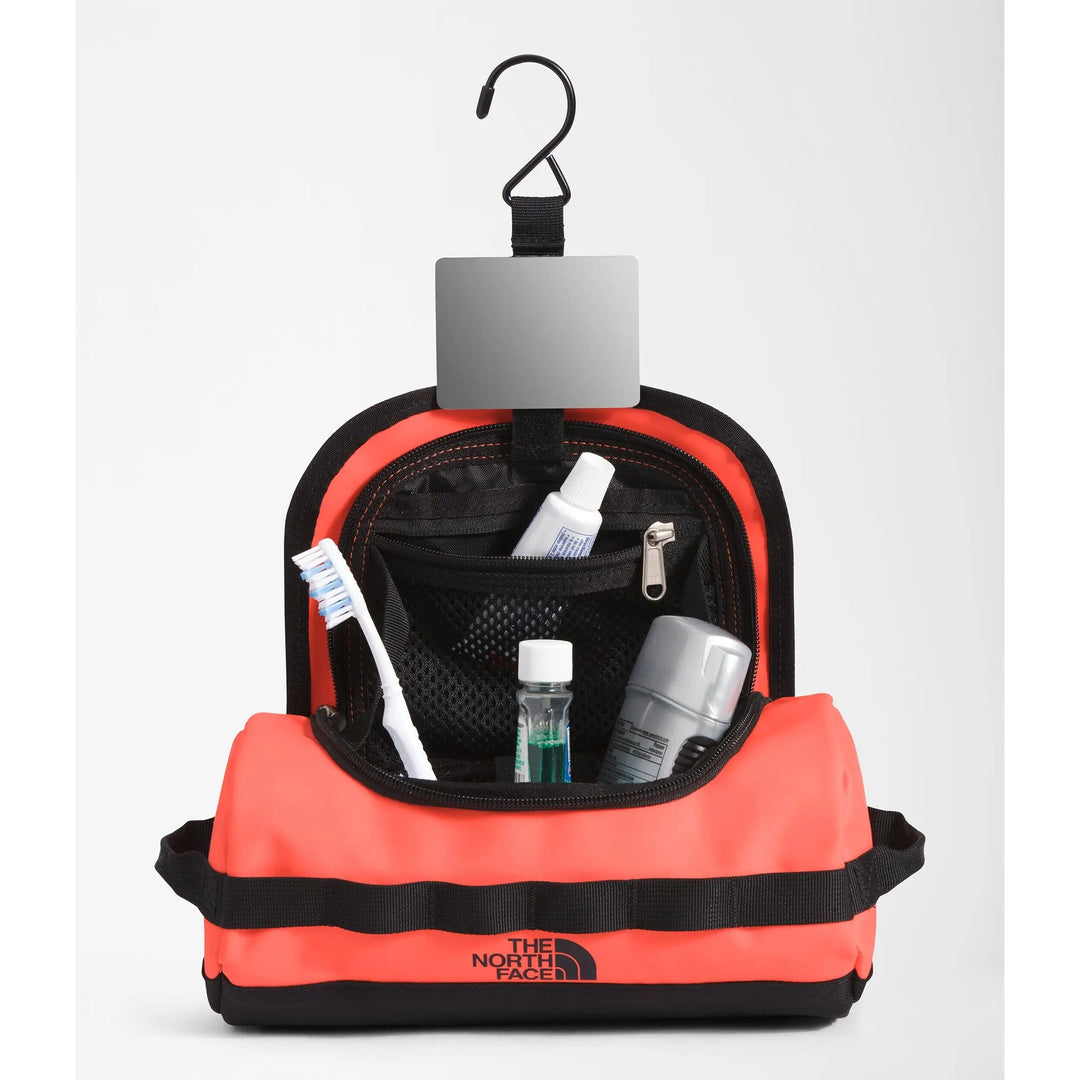 The North Face Base Camp Small Travel Canister Retro Orange / TNF Black 