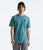 The North Face Box Logo T-Shirt Algae Blue M 