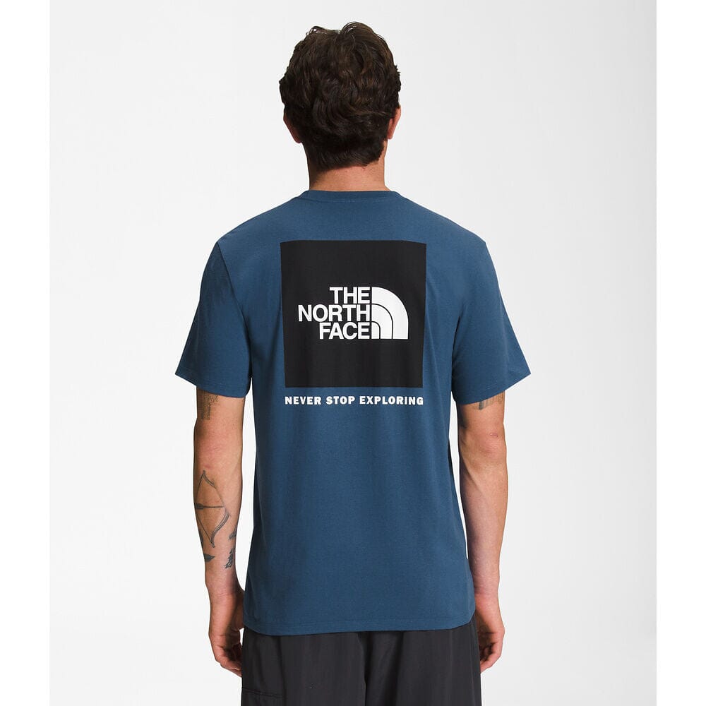 The North Face Box NSE T-Shirt Shady Blue / TNF Black S 