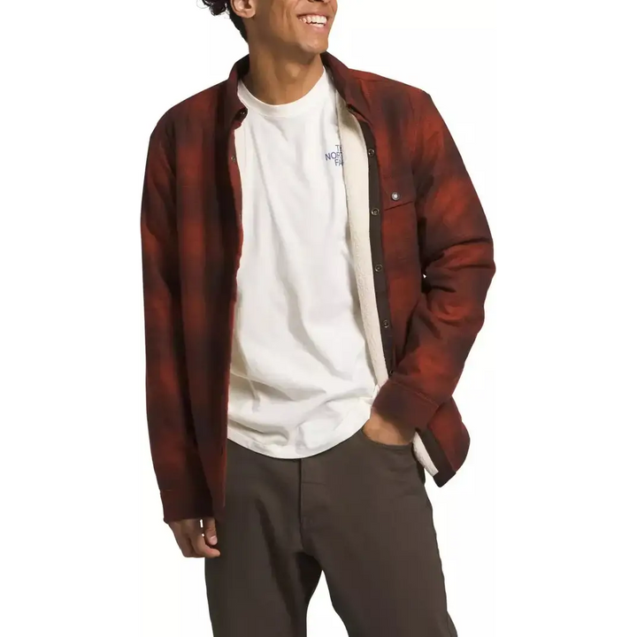 The North Face Campshire Fleece Shirt Brandy Brown S 