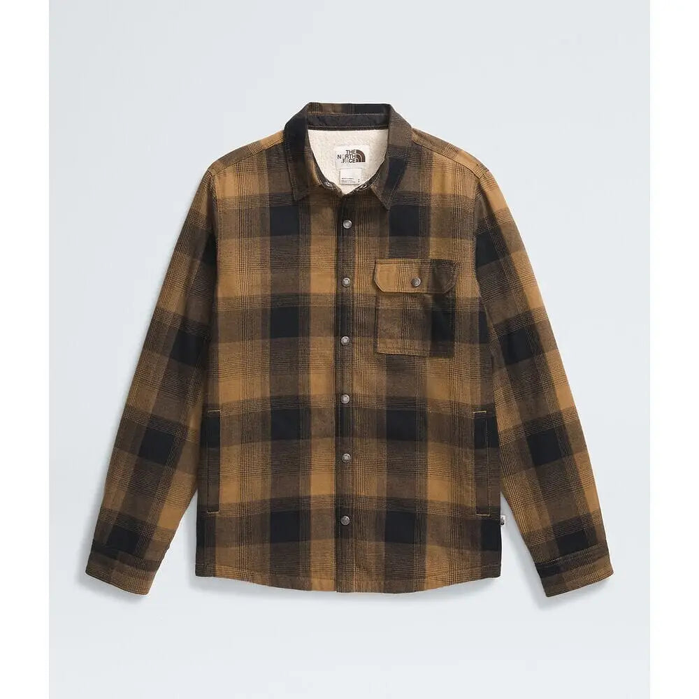 The North Face Campshire Fleece Shirt 2024 Utility Brown S 