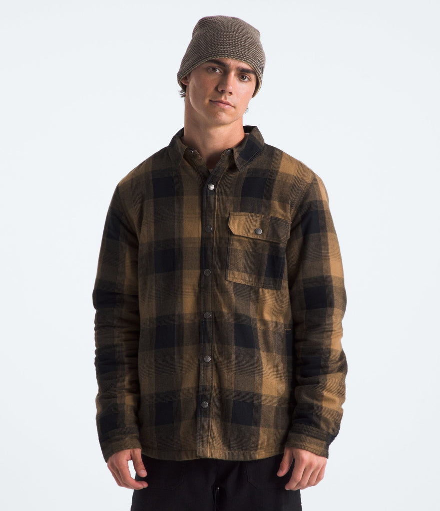 The North Face Campshire Shirt Utility Brown TNF Shadow Plaid S 